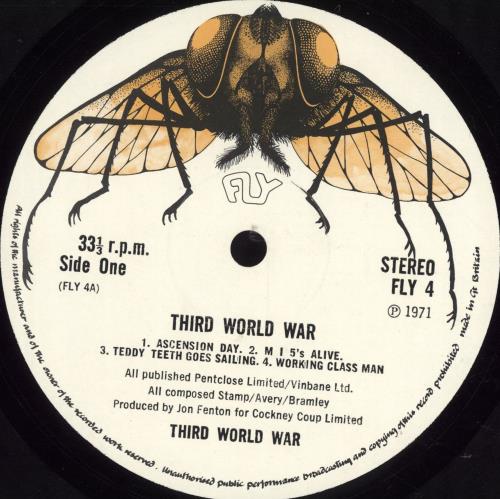 Third World War Third World War + Insert - VG vinyl LP album (LP record) UK TWWLPTH691955