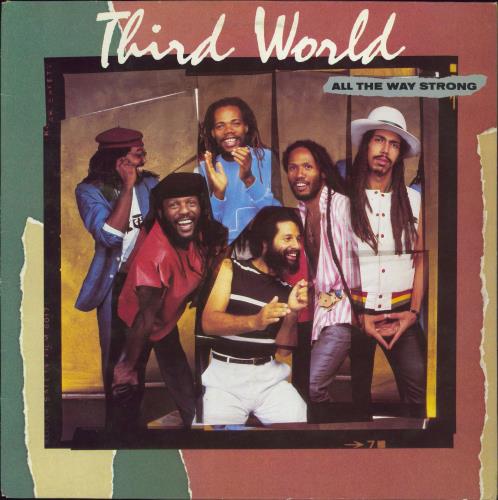 Third World All The Way Strong vinyl LP album (LP record) UK TRWLPAL775665