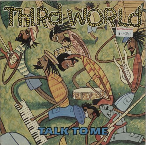 Third World Talk To Me - p/s 7" vinyl single (7 inch record / 45) UK TRW07TA662850