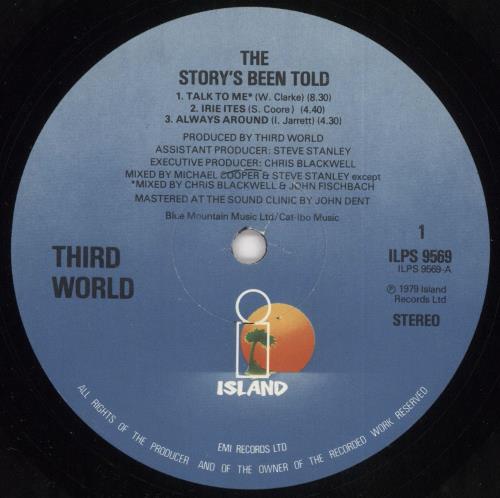 Third World The Story's Been Told vinyl LP album (LP record) UK TRWLPTH392225
