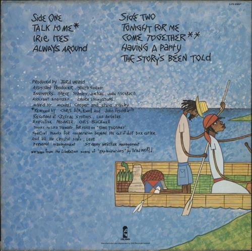 Third World The Story's Been Told vinyl LP album (LP record) UK TRWLPTH392225