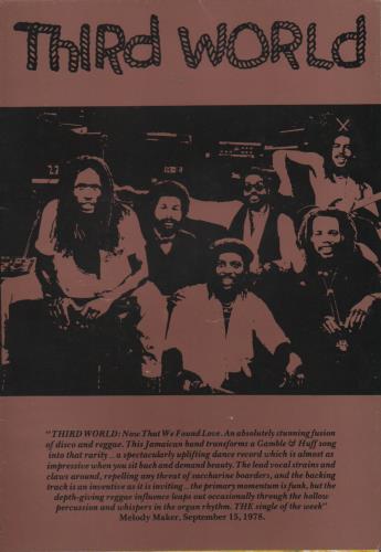 Third World The Story's Been Told tour programme UK TRWTRTH648686