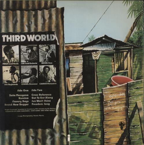 Third World Third World - Test Pressing vinyl LP album (LP record) UK TRWLPTH793901