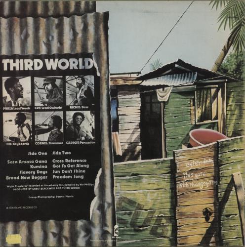Third World Third World vinyl LP album (LP record) UK TRWLPTH304988