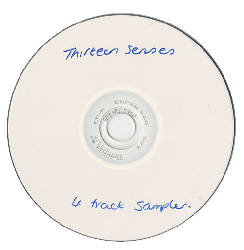 Thirteen Senses Contact - Album Sampler CD-R acetate UK 13SCRCO472193