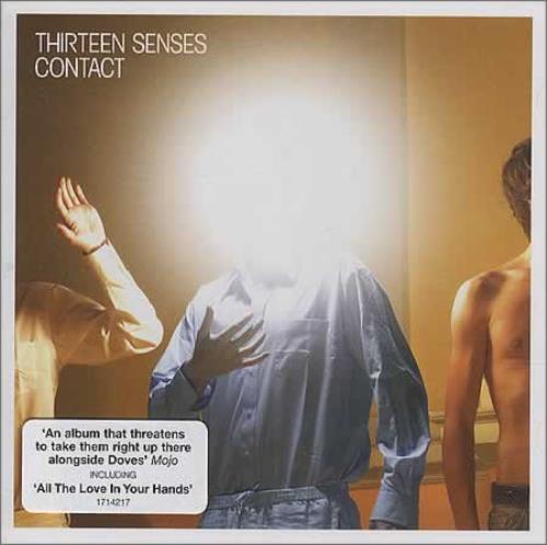 Thirteen Senses Contact CD album (CDLP) UK 13SCDCO395579