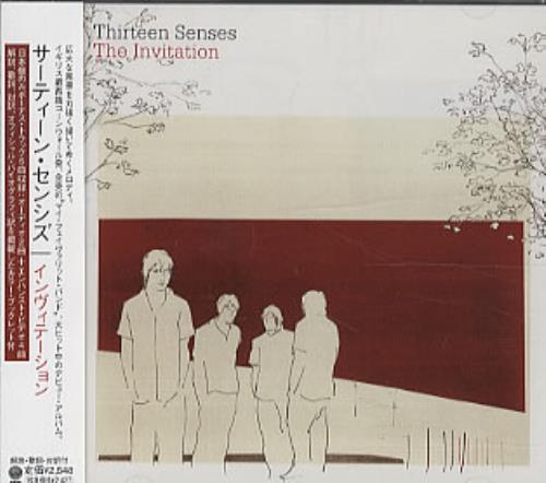 Thirteen Senses The Invitation CD album (CDLP) Japanese 13SCDTH318359