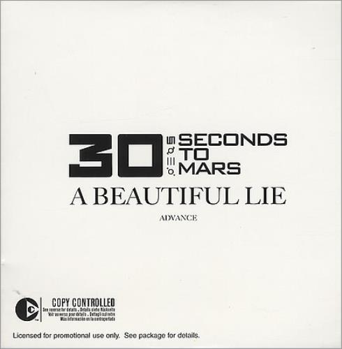 Thirty Seconds To Mars A Beautiful Lie CD album (CDLP) US 30ACDAB395295