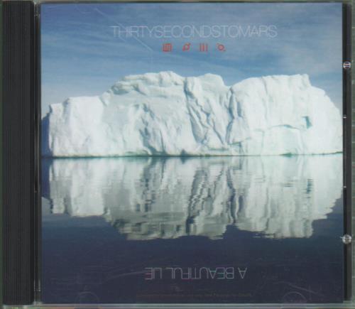 Thirty Seconds To Mars A Beautiful Lie CD single (CD5 / 5") US 30AC5AB419014