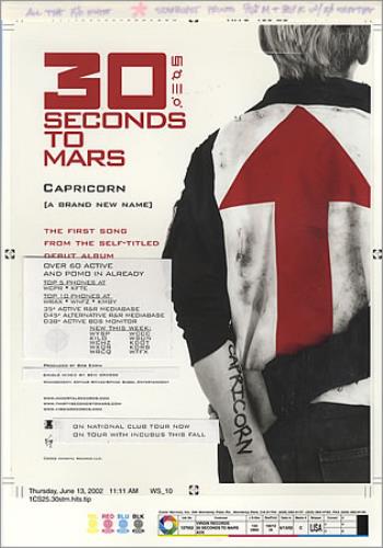 Thirty Seconds To Mars Capricorn [A Brand New Name] artwork US 30AARCA395489