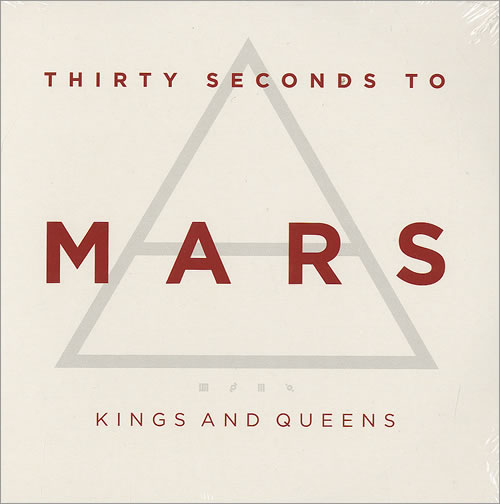 Thirty Seconds To Mars Kings And Queens CD single (CD5 / 5") UK 30AC5KI490374