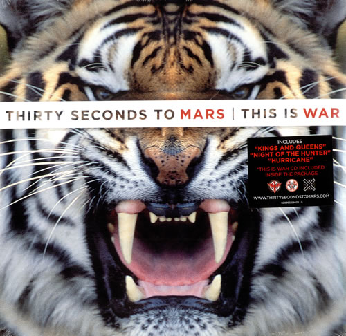 Thirty Seconds To Mars This Is War - Sealed 2-LP vinyl record set (Double LP Album) US 30A2LTH494077
