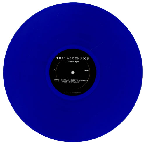 This Ascension Tears In Rain vinyl LP album (LP record) US T5XLPTE464906