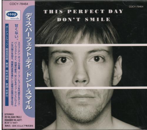 This Perfect Day Don't Smile CD album (CDLP) Japanese XV6CDDO648012