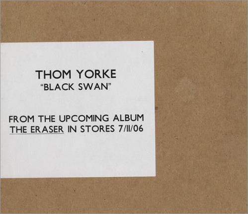 Thom Yorke Black Swan CD single (CD5 / 5") US UJ4C5BL435282