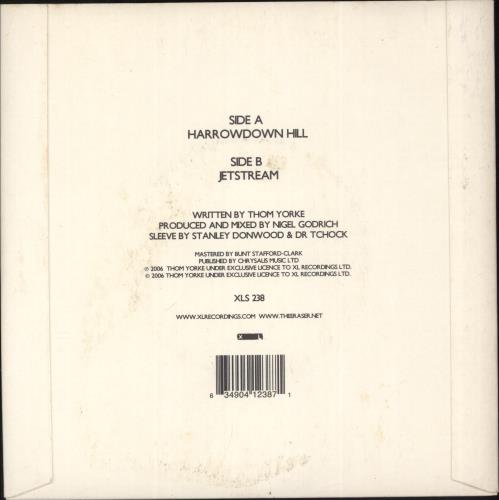 Thom Yorke Harrowdown Hill 7" vinyl single (7 inch record / 45) UK UJ407HA370197