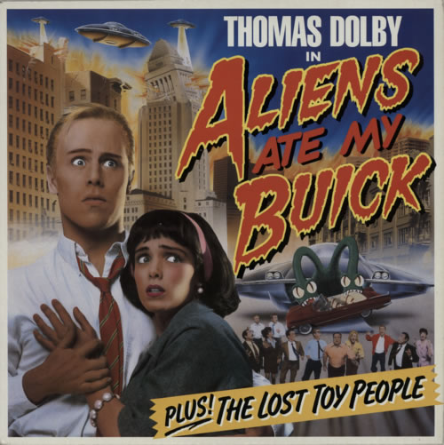 Thomas Dolby Aliens Ate My Buick - sample vinyl LP album (LP record) UK DOLLPAL599054
