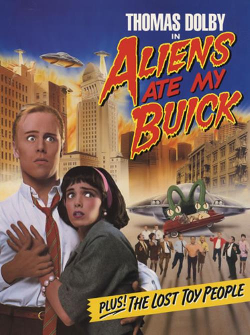 Thomas Dolby Aliens Ate My Buick media press pack Dutch DOLPPAL411337