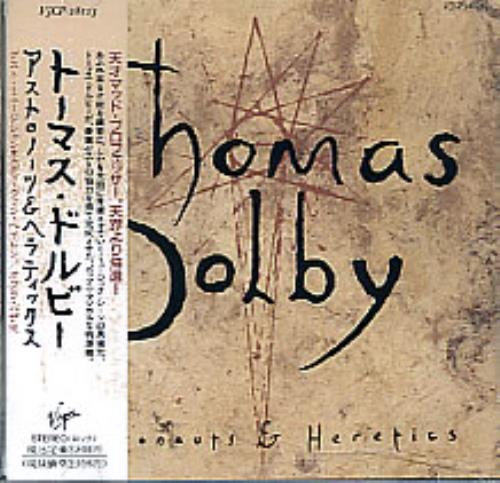 Thomas Dolby Astronauts & Heretics CD album (CDLP) Japanese DOLCDAS147980