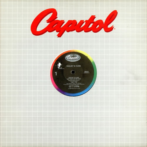 Thomas Dolby Dolby's Cube - Get Out Of My Mix 12" vinyl single (12 inch record / Maxi-single) US DOL12DO505578