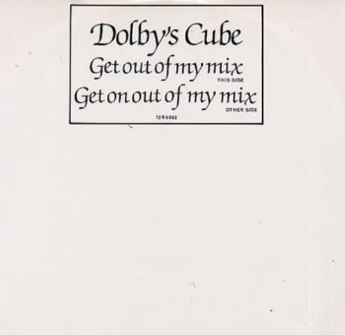 Thomas Dolby Get Out Of My Mix 12" vinyl single (12 inch record / Maxi-single) UK DOL12GE63120