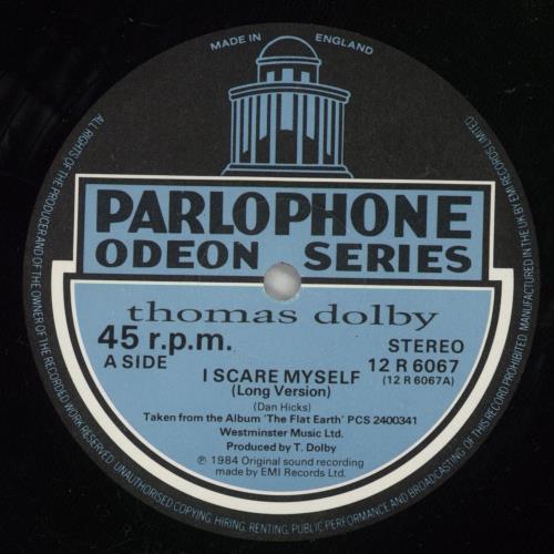 Thomas Dolby I Scare Myself 12" vinyl single (12 inch record / Maxi-single) UK DOL12IS44115