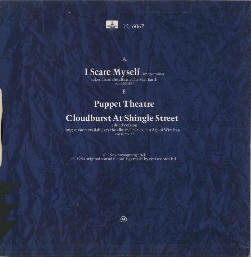 Thomas Dolby I Scare Myself 12" vinyl single (12 inch record / Maxi-single) UK DOL12IS44115