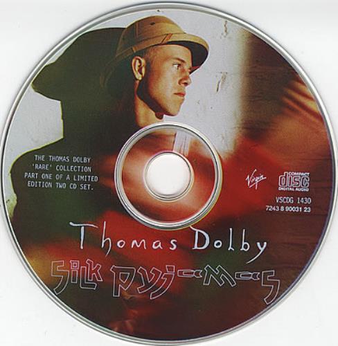 Thomas Dolby Silk Pajamas CD single (CD5 / 5") UK DOLC5SI20024