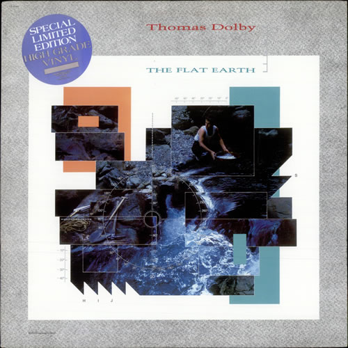 Thomas Dolby The Flat Earth vinyl LP album (LP record) US DOLLPTH504898