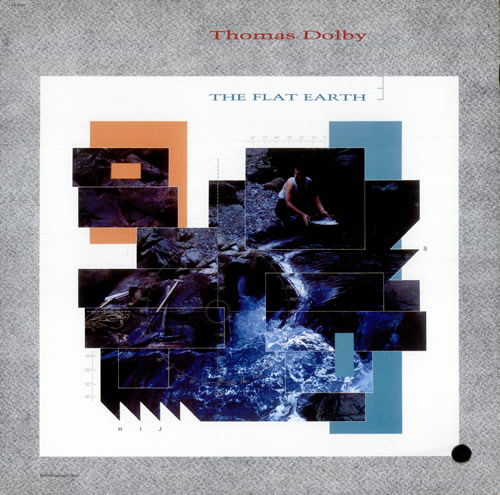 Thomas Dolby The Flat Earth vinyl LP album (LP record) Canadian DOLLPTH523101