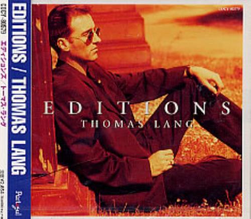 Thomas Lang Editions CD album (CDLP) Japanese TLNCDED236815