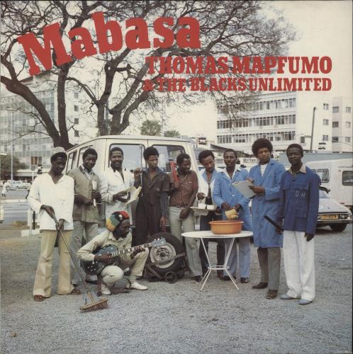 THOMAS MAPFUMO Mabasa vinyl LP album (LP record) French TF4LPMA876985