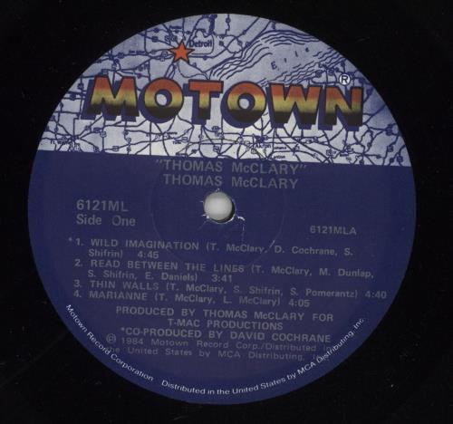 Thomas McClary Thomas McClary vinyl LP album (LP record) US X7-LPTH864666