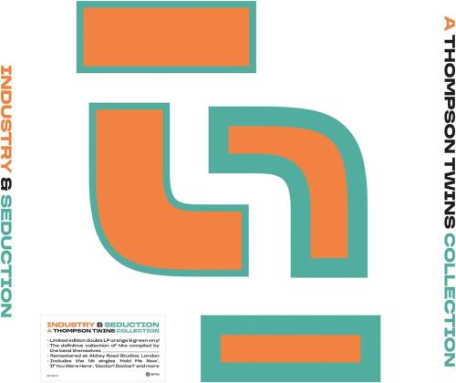 Thompson Twins Industry & Seduction: A Thompson Twins Collection - Orange & Green Vinyl - Sealed 2-LP vinyl record set (Double LP Album) UK TWI2LIN877880