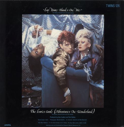 Thompson Twins Lay Your Hands On Me 12" vinyl single (12 inch record / Maxi-single) UK TWI12LA116339