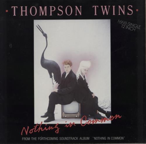 Thompson Twins Nothing In Common 12" vinyl single (12 inch record / Maxi-single) German TWI12NO756406