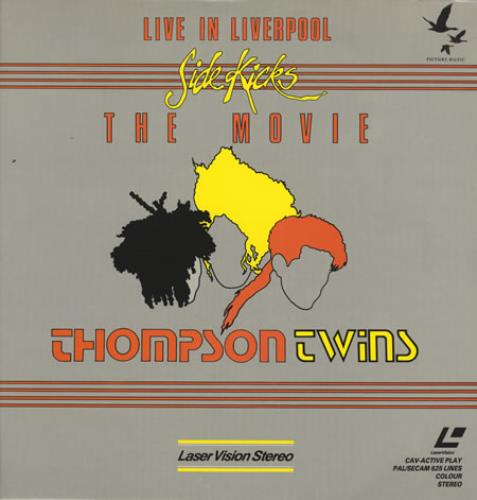 Thompson Twins 'Side Kicks' The Movie laserdisc / lazerdisc German TWILZSI404485
