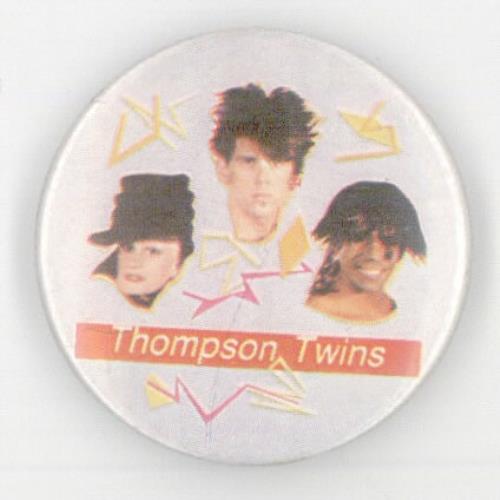 Thompson Twins Thompson Twins badge UK TWIBGTH508011