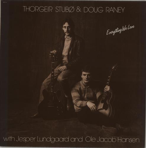 Thorgeir Stub� Everything We Love vinyl LP album (LP record) Norwegian YHOLPEV675346