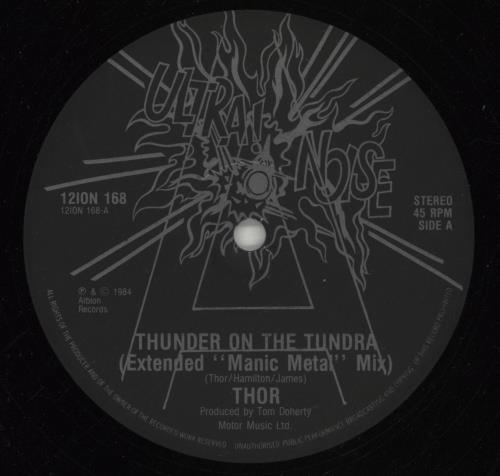 Thor Thunder On The Tundra 12" vinyl single (12 inch record / Maxi-single) UK 8TH12TH479786