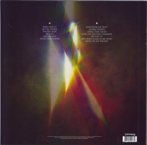 Those Damn Crows Point Of No Return + Plectrum vinyl LP album (LP record) UK 01PLPPO773242