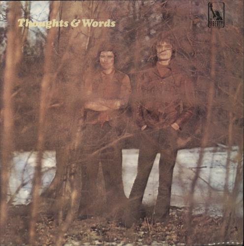 Thoughts And Words Thoughts And Words vinyl LP album (LP record) UK 356LPTH815451