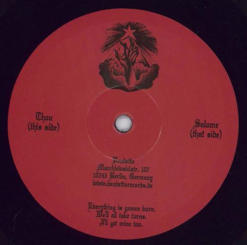 Thou Our Enemy Civilization 12" vinyl single (12 inch record / Maxi-single) German 5NZ12OU830801