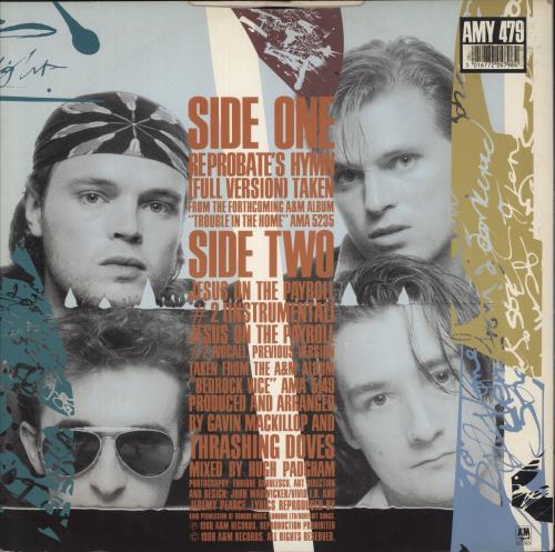 Thrashing Doves Reprobate's Hymn 12" vinyl single (12 inch record / Maxi-single) UK THD12RE664089