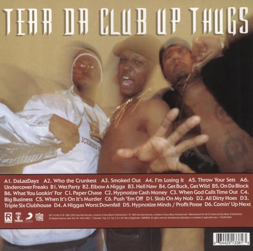 Three 6 Mafia CrazyNDaLazDayz 2-LP vinyl record set (Double LP Album) US T8Q2LCR850055