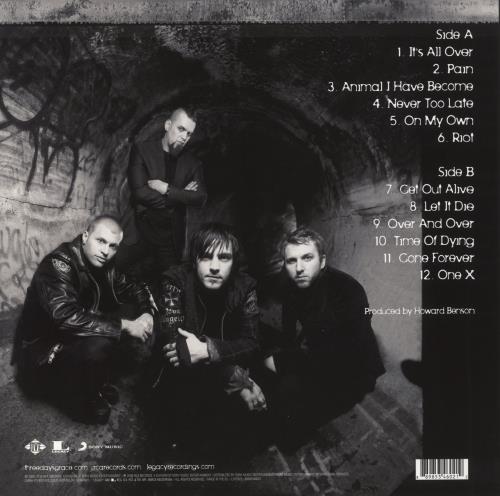 Three Days Grace One-X vinyl LP album (LP record) US T6LLPON859730