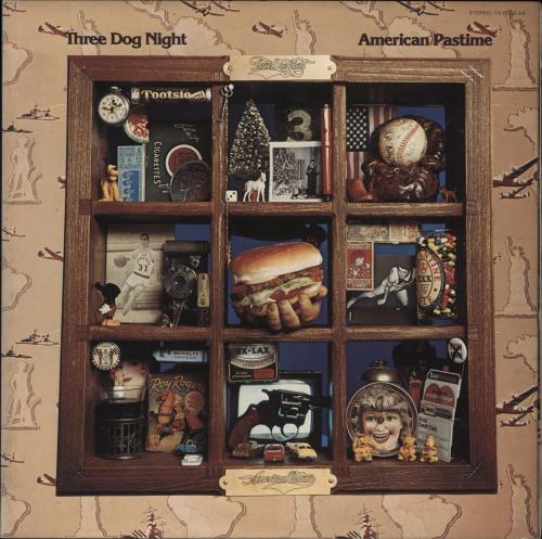 Three Dog Night American Pastime vinyl LP album (LP record) Japanese TDNLPAM149451