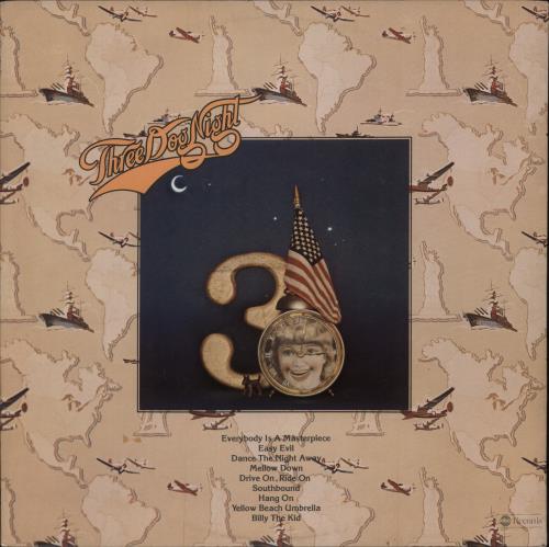 Three Dog Night American Pastime vinyl LP album (LP record) US TDNLPAM612379