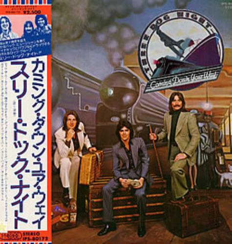 Three Dog Night Coming Down Your Way vinyl LP album (LP record) Japanese TDNLPCO208094