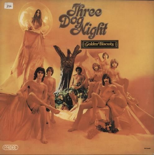 Three Dog Night Golden Biscuits vinyl LP album (LP record) UK TDNLPGO136685